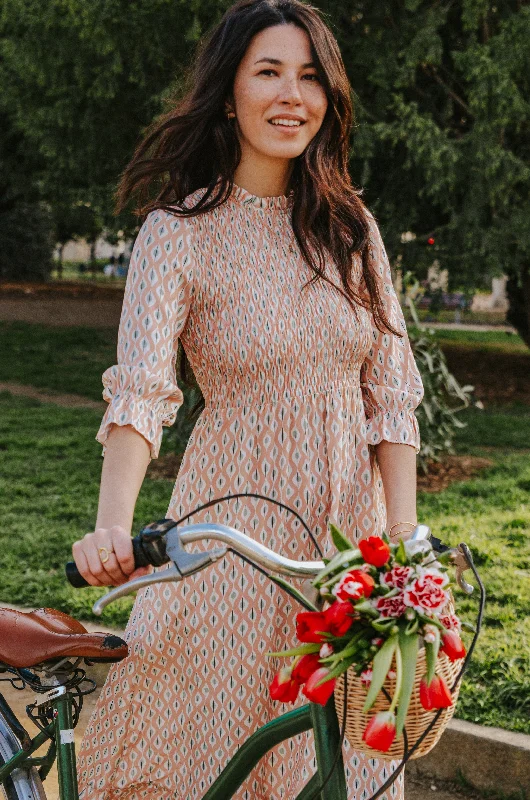  Women's Holiday ClothingBERTA DRESS // PEACH Women's Holiday Clothing