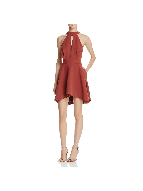  Comfortable Women's ApparelWitness Womens Halter Mini Cocktail Dress Comfortable Women's Apparel