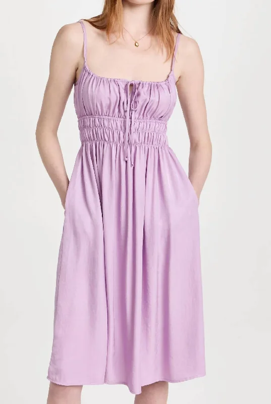  Women's High-End ClothingGabriela Dress In Lilac Women's High-End Clothing