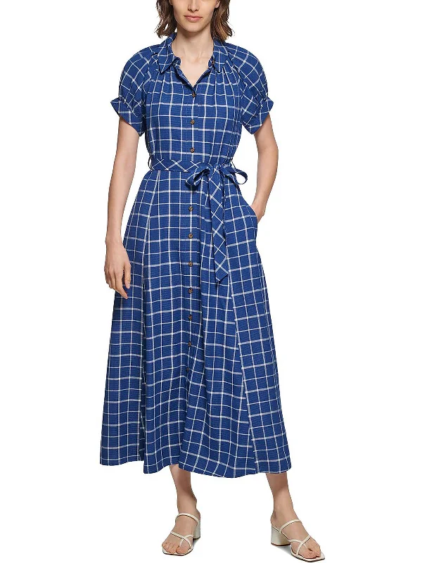  Vintage-Inspired Women's ClothesWomens Collared Maxi Shirtdress Vintage-Inspired Women's Clothes