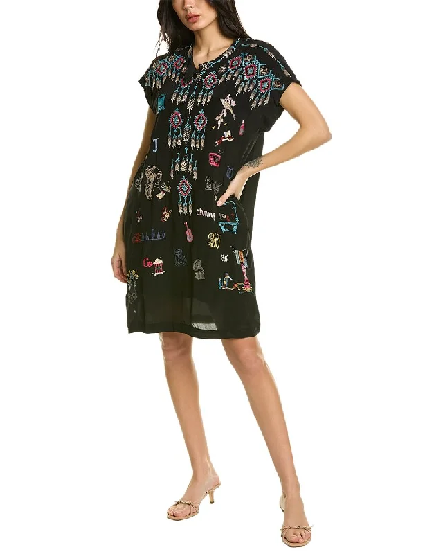  Women's Office AttireJohnny Was Rondo Silk Tunic Dress Women's Office Attire