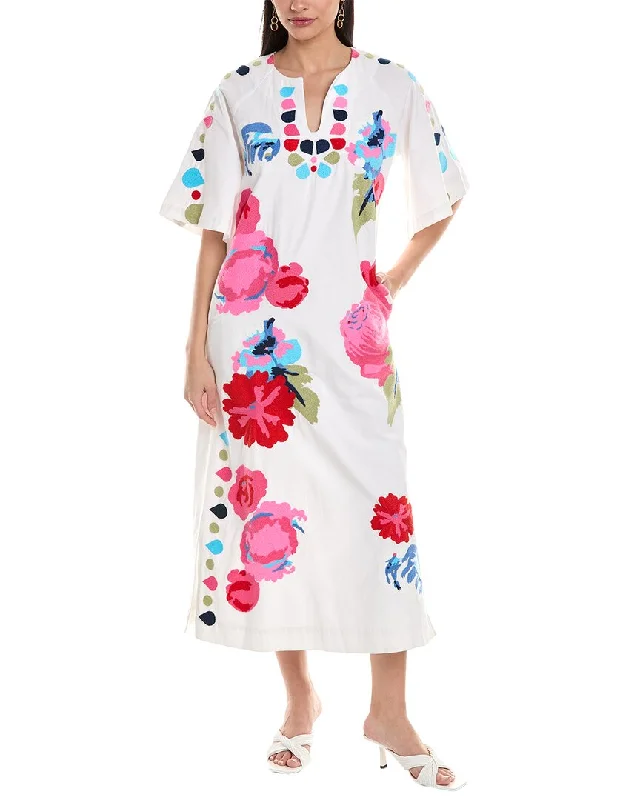  Women Wear OnlineFrances Valentine Delightful Linen-Blend Caftan Women Wear Online