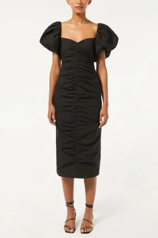  Flash DiscountTessa Dress In Black Flash Discount