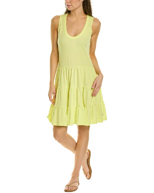  Women's Urban ClothingSol Angeles Tiered A-Line Dress Women's Urban Clothing