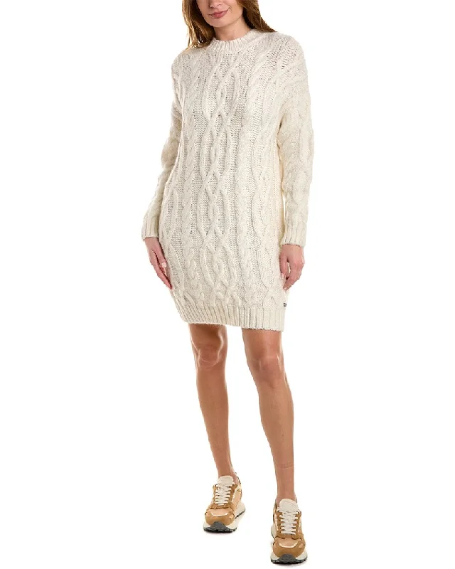  Women's Transitional GarmentsSuperdry Vintage Cable Knit Alpaca-Blend Sweaterdress Women's Transitional Garments