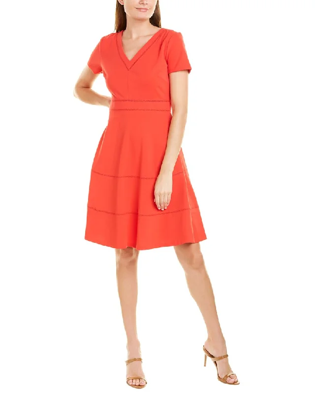  Modern Women's AttireKARL LAGERFELD Crepe A-Line Dress Modern Women's Attire