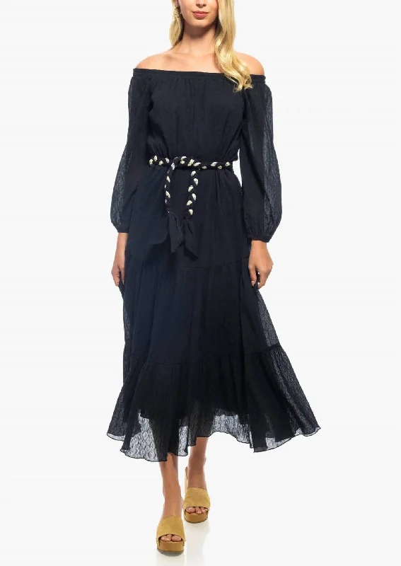  Minimalist StyleTalon Dress In Navy Minimalist Style