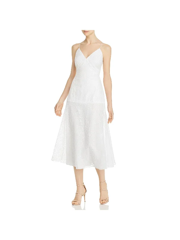  Women's Activewear ApparelAwaken Womens Midi Cocktail Slip Dress Women's Activewear Apparel