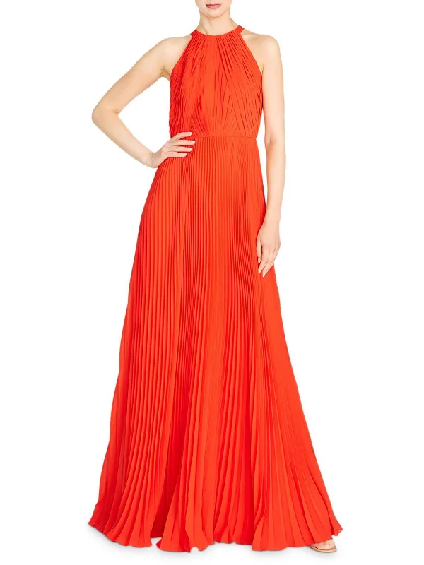  Women's Evening WearWomens Pleated A-Line Evening Dress Women's Evening Wear