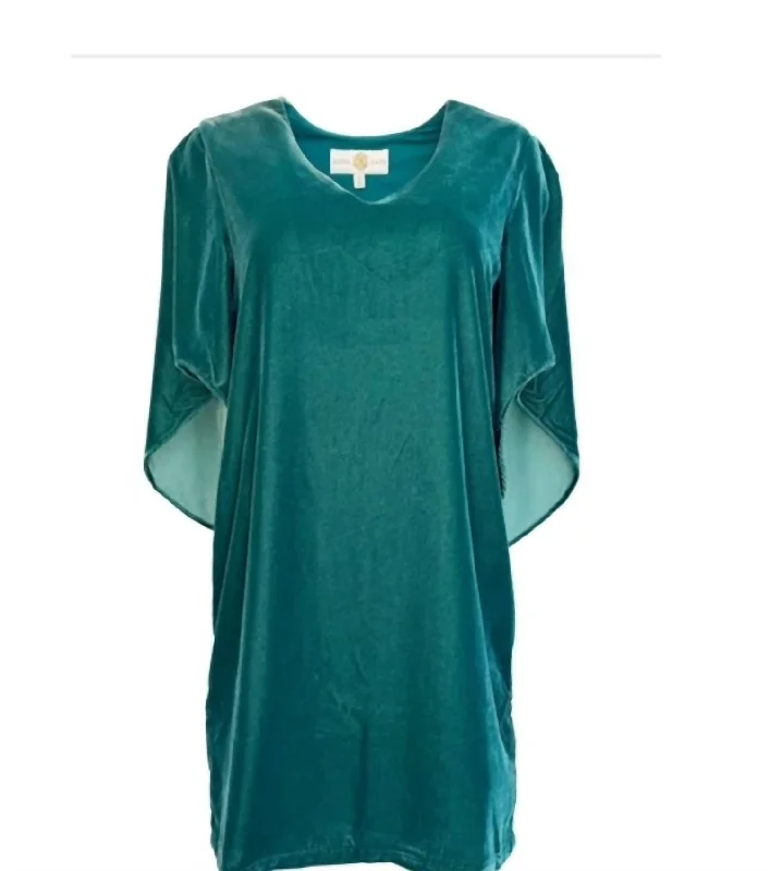  Clothing StoreMeredith Velvet Dress In Rainforest Clothing Store