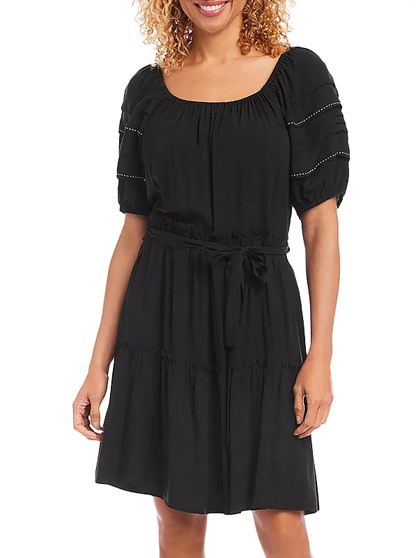  Online Boutique ClothingWomens Tiered A-Line Fit & Flare Dress Online Boutique Clothing