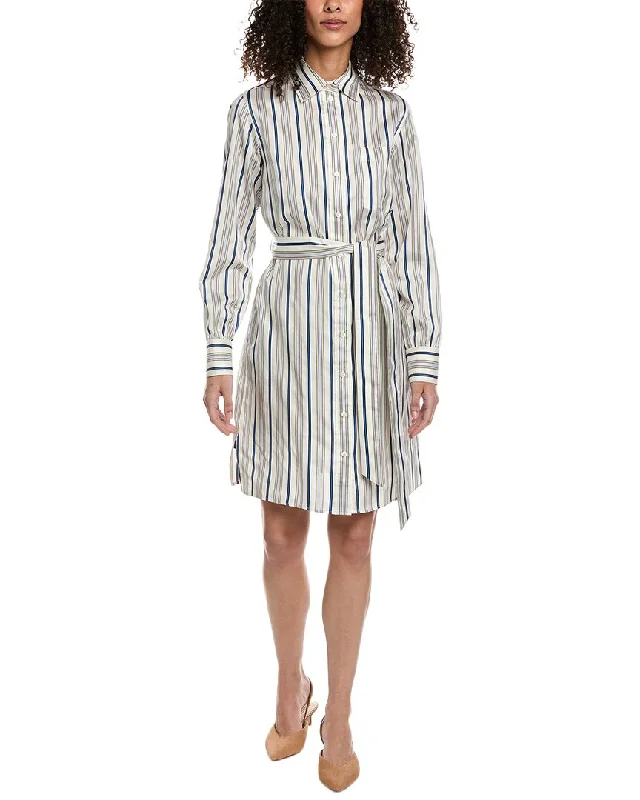  Sale Clothes OnlineBurberry Striped Silk Shirtdress Sale Clothes Online