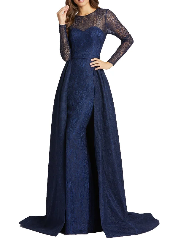  Women's Holiday ClothesWomens Lace Long Evening Dress Women's Holiday Clothes