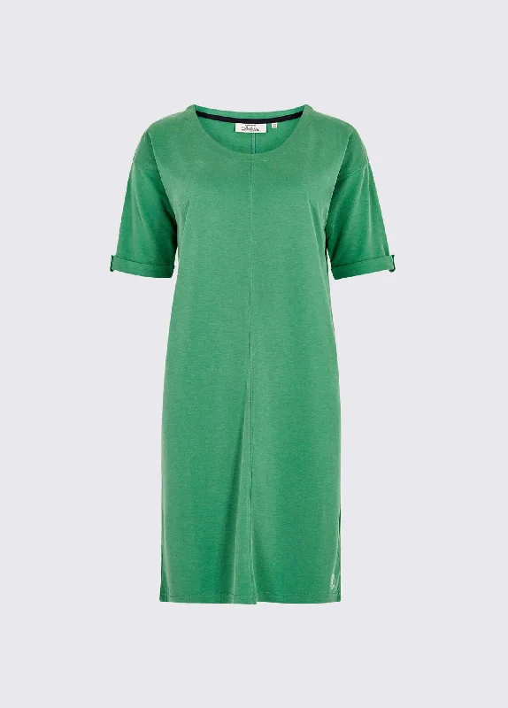  Chic Women's GarmentsCoolbeg Tunic Dress - Kelly Green Chic Women's Garments