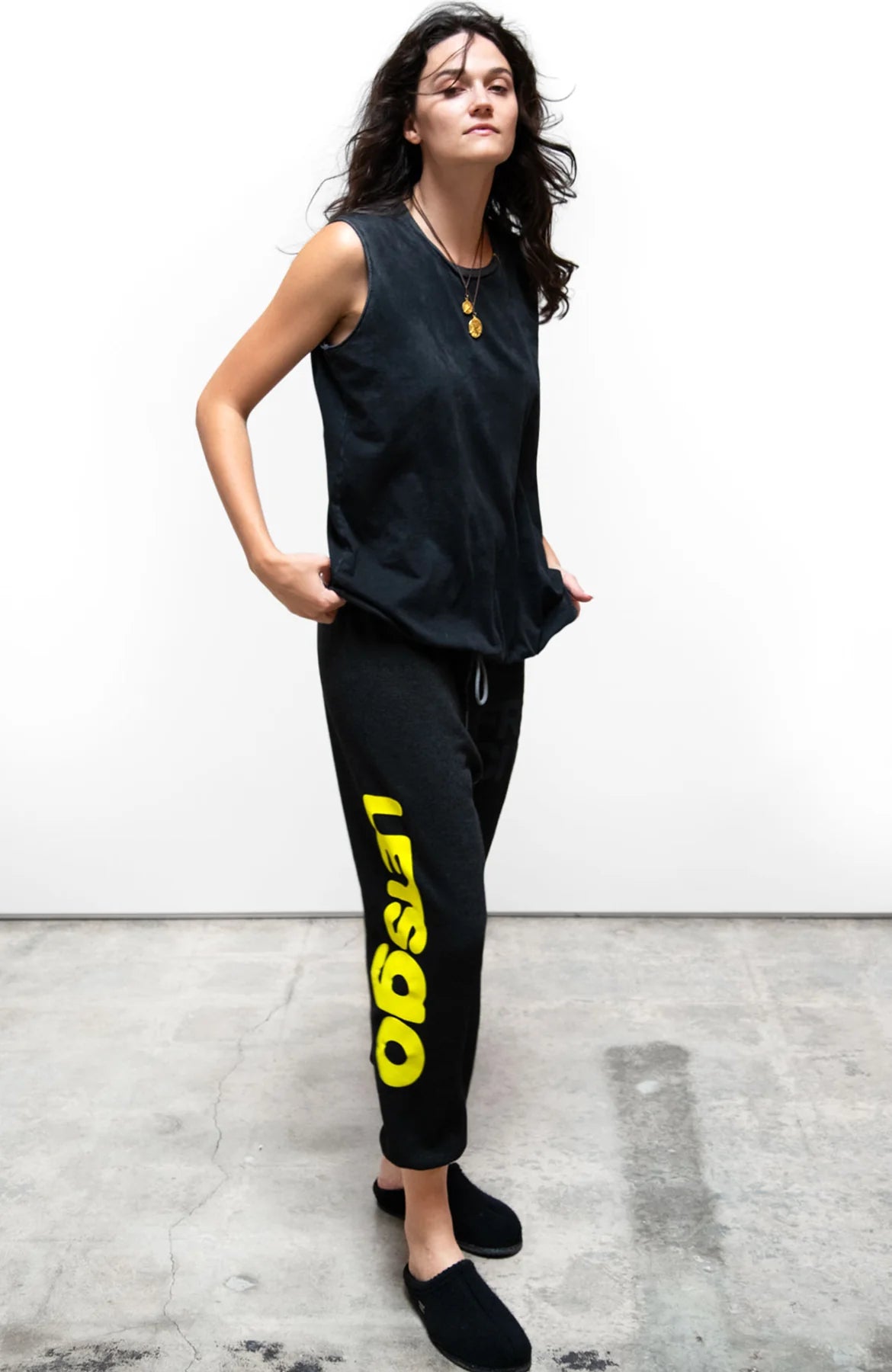  Fashion Women's ClothingCirca '99 OG LetsGo Oldschool Sweat - Blackspace Fashion Women's Clothing