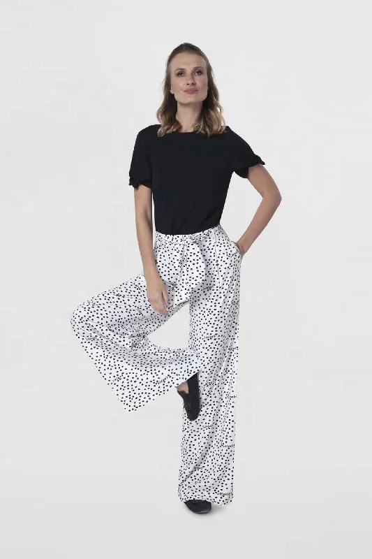  Preppy StyleWomen's Fantasy Loose Fit Trousers Preppy Style