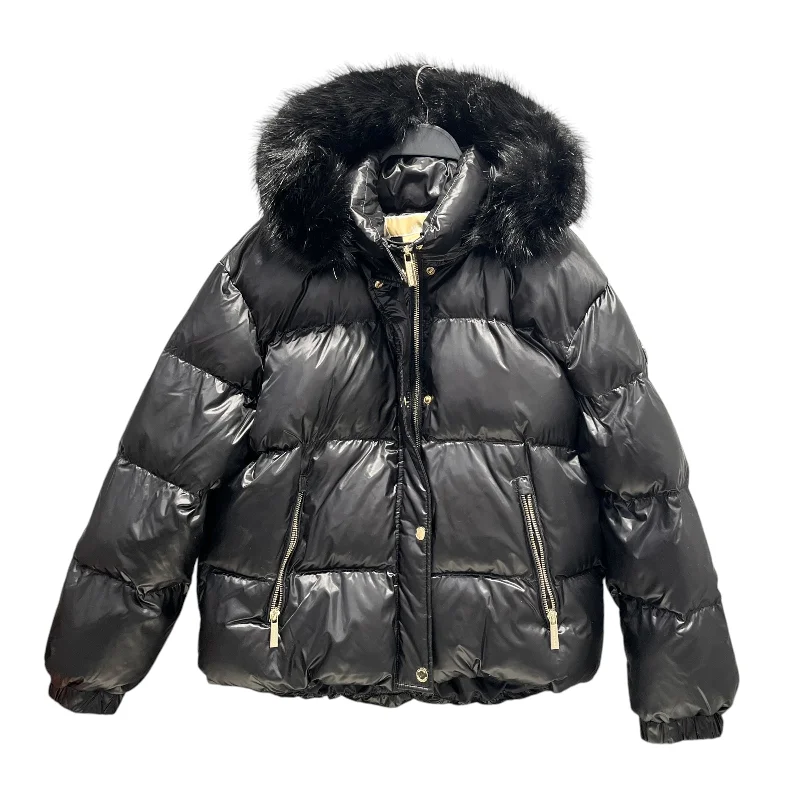  Holiday DiscountMICHAEL KORS/Puffer Jkt/L/Polyester/BLK/ Holiday Discount