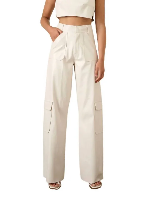  Trendy Online BoutiquesKure Trousers In Pearl Trendy Online Boutiques