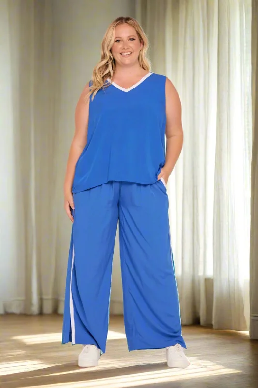  Trendy Casual OutfitsBreezy Pant in Blueberry Delight Trendy Casual Outfits