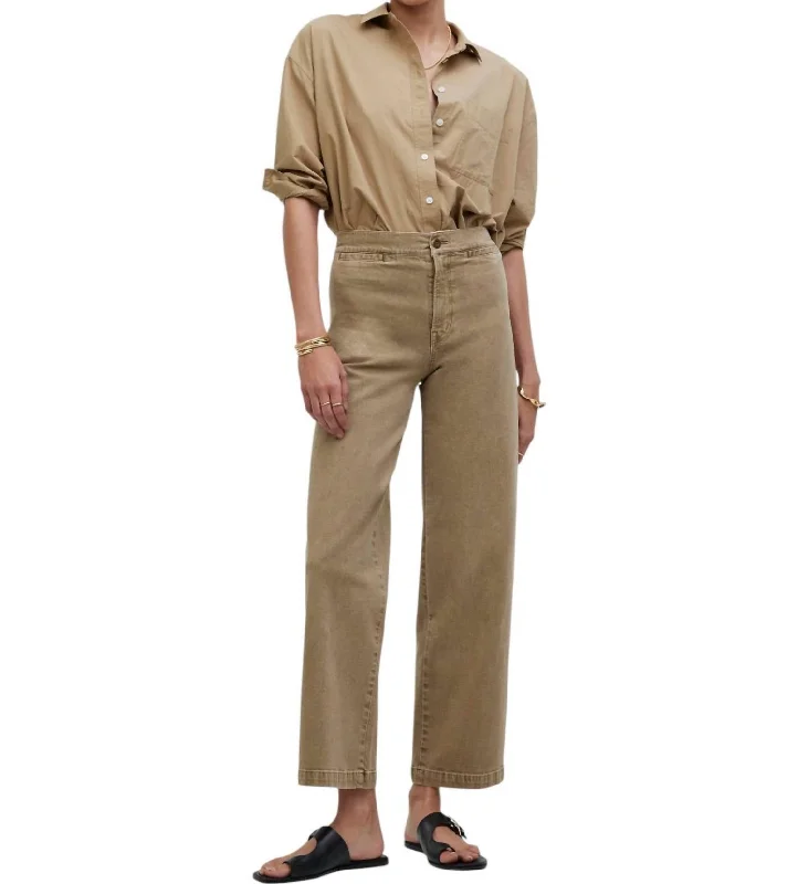  Online Clothing BoutiquesEmmett Wide Leg Pants In Tan Khaki Online Clothing Boutiques