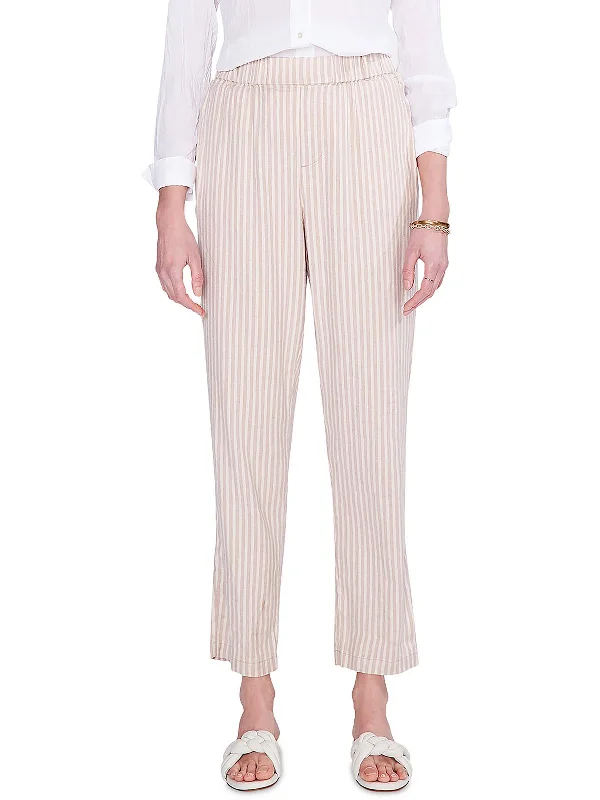  Fashion-Forward Women's ClothingWomens Striped Casual Straight Leg Pants Fashion-Forward Women's Clothing