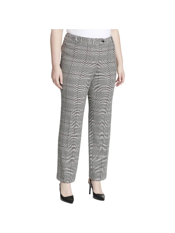  Affordable Trendy Clothes For WomenPlus Womens Plaid Modern Fit Straight Leg Pants Affordable Trendy Clothes For Women