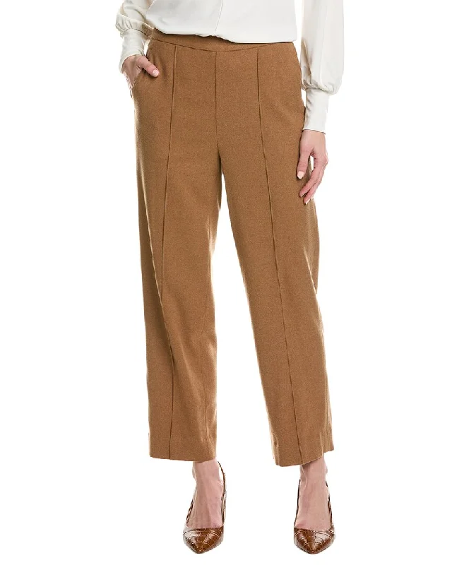  Women's Evening Wear AttireVince Mid-Rise Wool-Blend Easy Pant Women's Evening Wear Attire