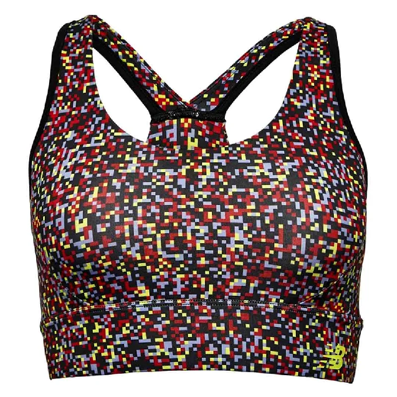  Women's Party ClothesNew Balance - Women's Tech Training Printed Sports Bra (WB21471 HYW) Women's Party Clothes