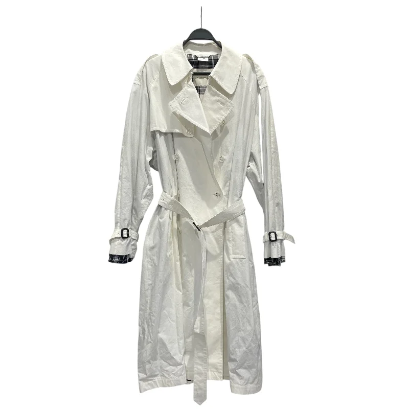  Women's Party OutfitVETEMENTS/MACKINTOSH/Trench Coat/XS/Cotton/WHT/2017 Trench Coat Women's Party Outfit