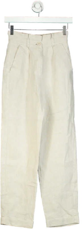  Women's Elegant Outfit& Other Stories Beige Trousers UK 6 Women's Elegant Outfit