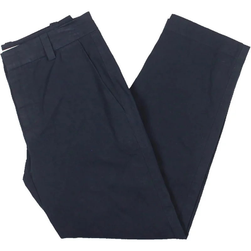  High-End Women's ApparelWomens Low Rise Casual Cropped Pants High-End Women's Apparel