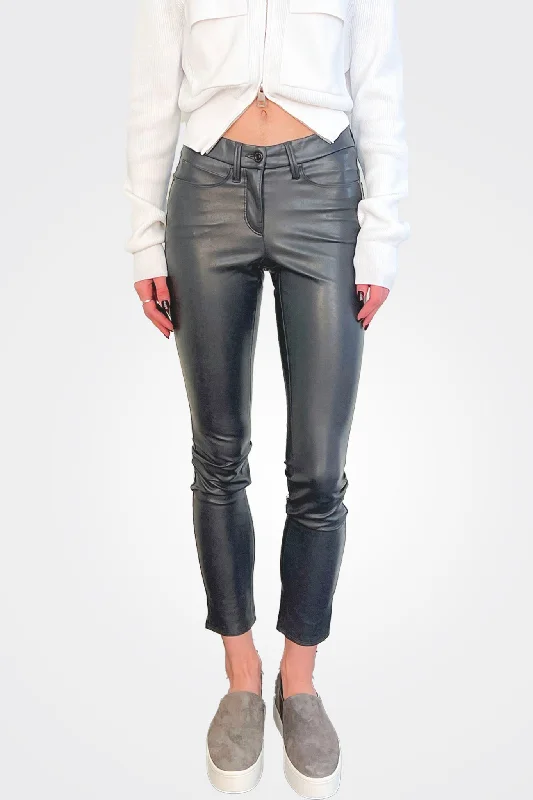  Edgy FashionRay 5 Pocket Pant - Charcoal Edgy Fashion