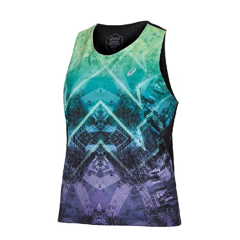  Women's Professional ApparelAsics - Women's Marathon Tank Top (2012C802 308) Women's Professional Apparel