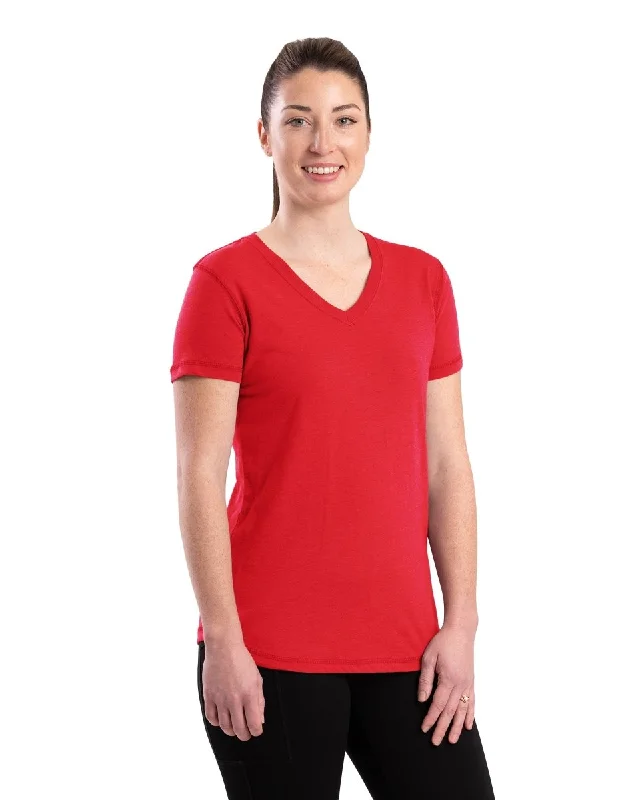  Women's Luxury AttireWomen's Performance V-Neck Short Sleeve T-Shirt Women's Luxury Attire