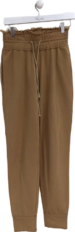  Affordable Women's ClothesMistress Rocks Brown Jogging Bottoms UK M Affordable Women's Clothes