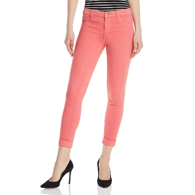  Women's AttireAlana Womens High Rise Ankle Skinny Crop Jeans Women's Attire