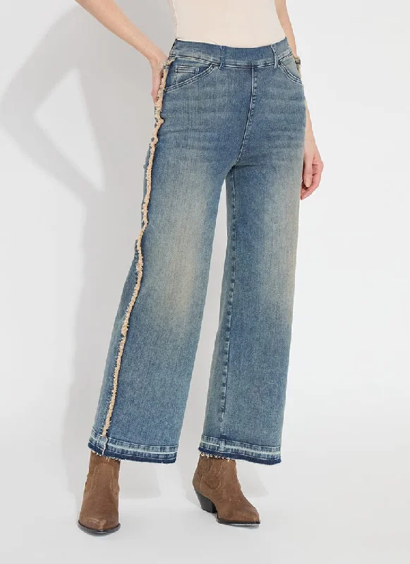  Best Online Boutiques'Holding Power' Era Wide Leg Premium Denim - Nutshell Dye Best Online Boutiques