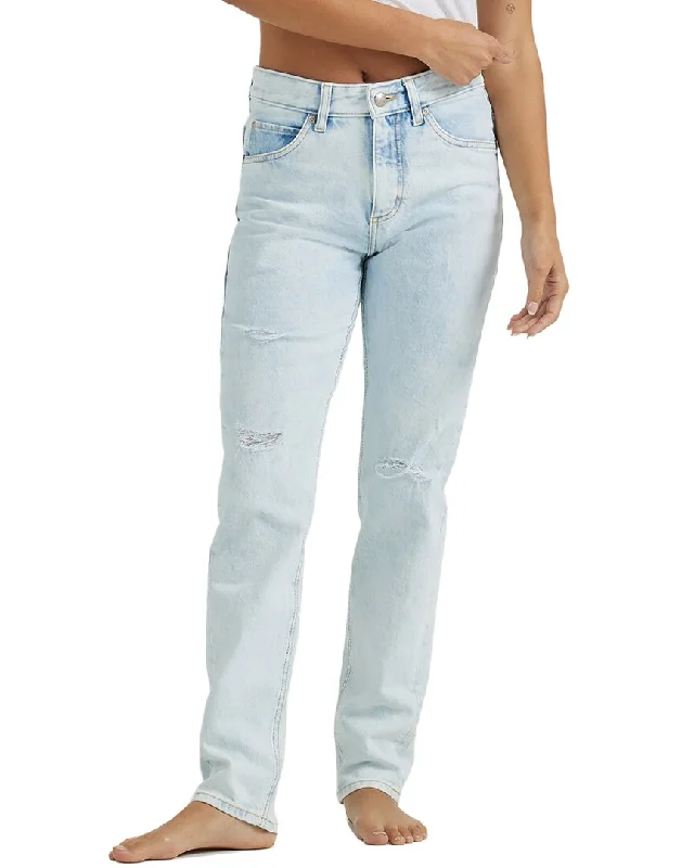  Chic Women's ClothingLee Rider Just A Light Slim Straight Jean Chic Women's Clothing