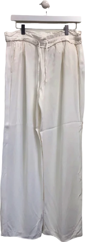  Women's Occasion Wear ApparelReiss Ivory Wide Leg Trousers UK 12 Women's Occasion Wear Apparel