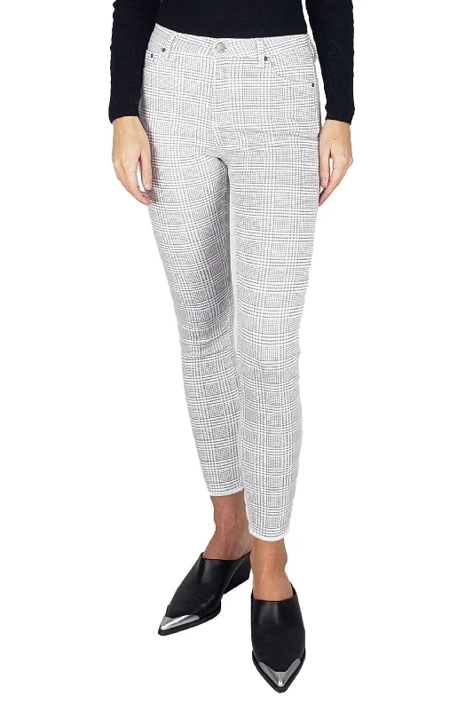  Women's ClothingMona - High Rise Houndstooth Skinny Women's Clothing