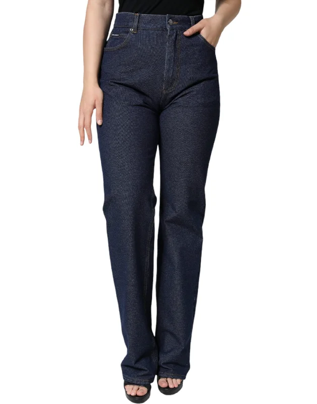  Casual Chic for WomenDolce & Gabbana   Cotton Stretch Straight  Women's Jeans Casual Chic for Women