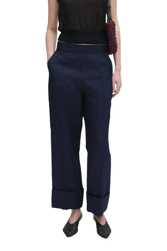  Stylish Women's Clothes for Work and PlayIlana Pant In Indigo Stylish Women's Clothes for Work and Play