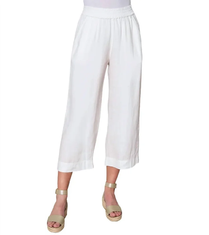  Women's Timeless AttireCity Pants In Soft White Women's Timeless Attire