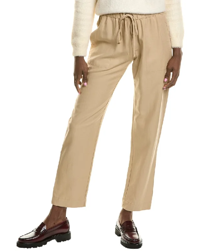  Women's Elegant OutfitEnza Costa Twill Linen-Blend Easy Pant Women's Elegant Outfit