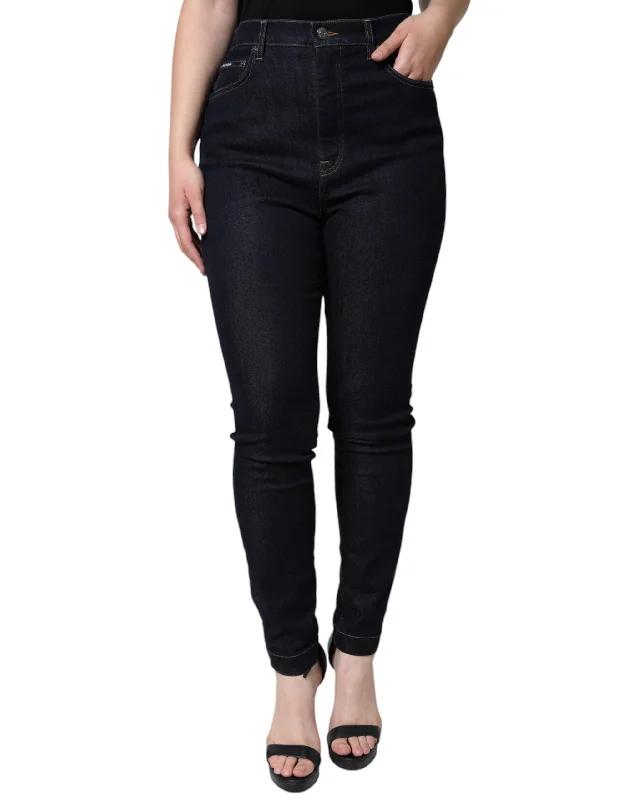  Best Boutiques OnlineDolce & Gabbana  GRACE High Waist Skinny blue Women's Jeans Best Boutiques Online