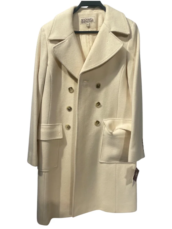  Everyday Women's Fashion TrendsMICHAEL KORS/Trench Coat/8/Wool/CRM/Two Front Pockets Everyday Women's Fashion Trends