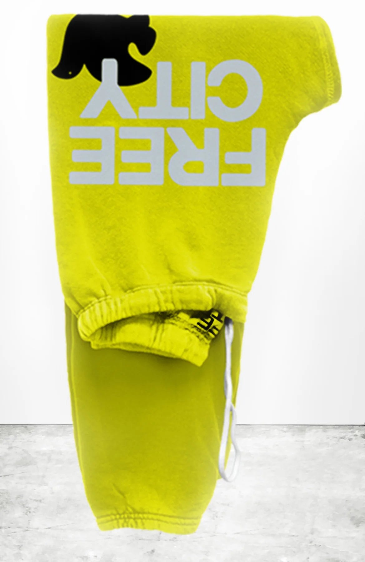  Clothes Of WomanFreeCity Sweatpant - Glow Yellow Clothes Of Woman