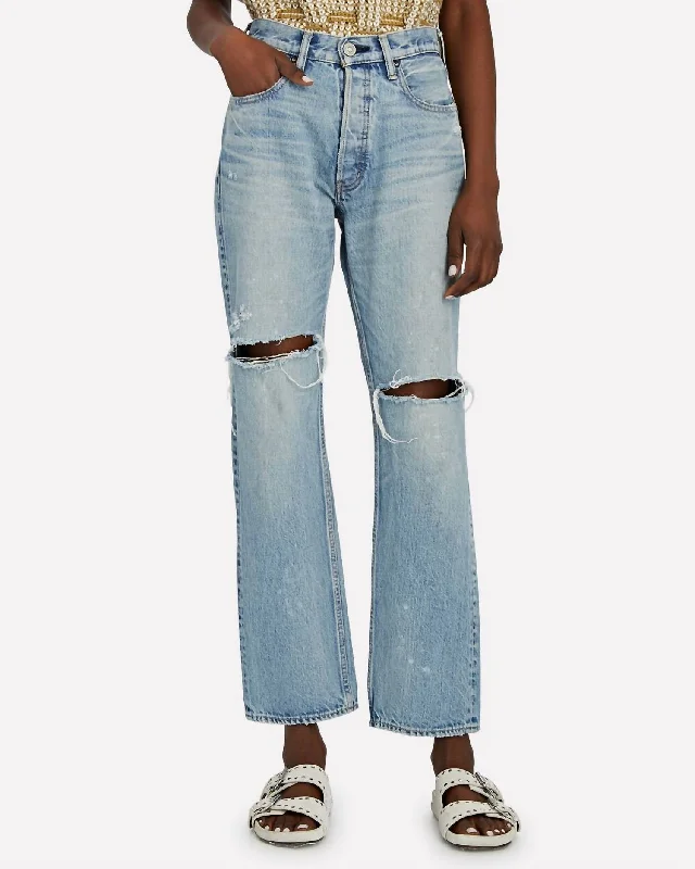  Stylish Everyday ClothingTeaneck Wide-Leg Jeans In Light Blue Stylish Everyday Clothing