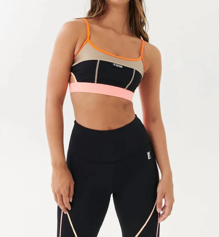  Women's Clothing And Garments SetsScoreboard Sports Bra In Black Women's Clothing And Garments Sets