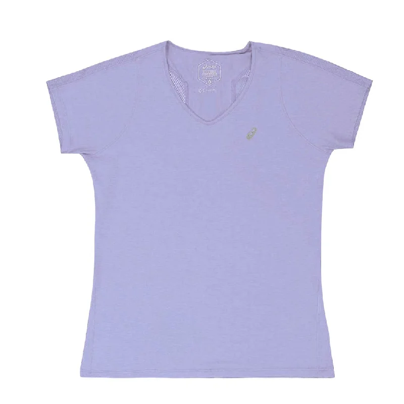  Casual Clothes For WomenAsics - Women's V-Neck Short Sleeve Top (2012A981 500) Casual Clothes For Women